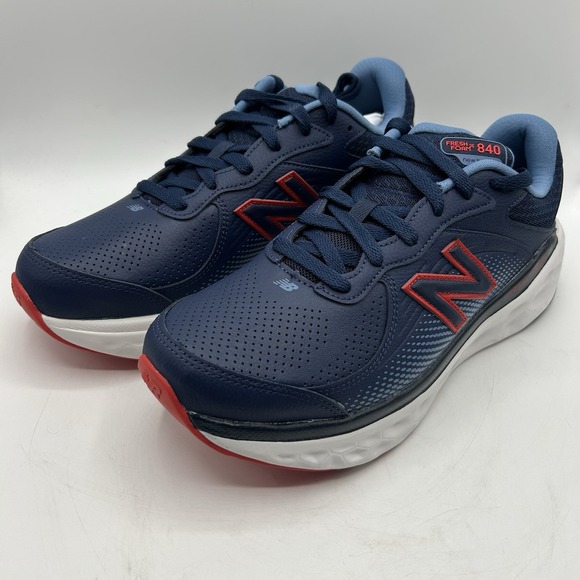 New Balance Fresh Foam X 840v1 Navy Heron Blue Mens Sz 11 Running Shoes MW840FC1